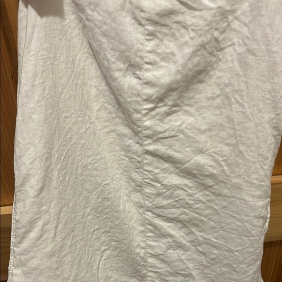 Rusty White Buttoned Strap Mini Dress - Picture 7 of 11